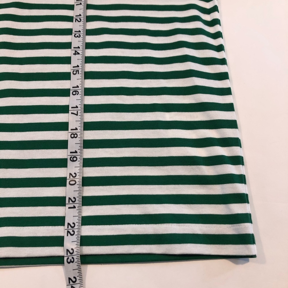 CDG PLAY LONG SLEEVE HEART LOGO STRIPE TEE M - Picture 9 of 10